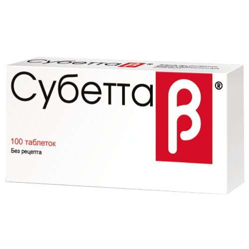 Субетта таблетки для рассасывания 100 шт.