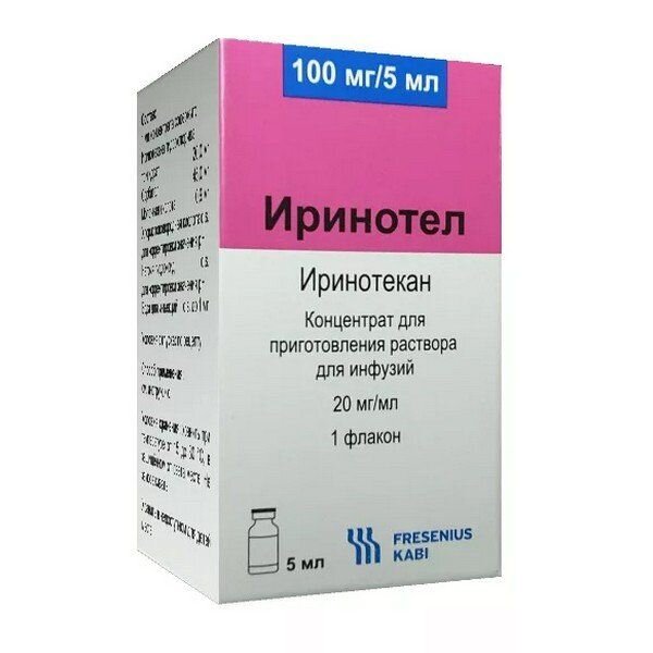 Иринотел концентрат для 20 мг/мл 5 мл