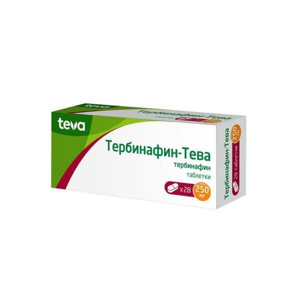 Тербинафин-Тева таблетки 250 мг 28 шт.