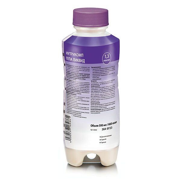 Жидкая смесь Nutricomp Hepa Liquid 500 мл