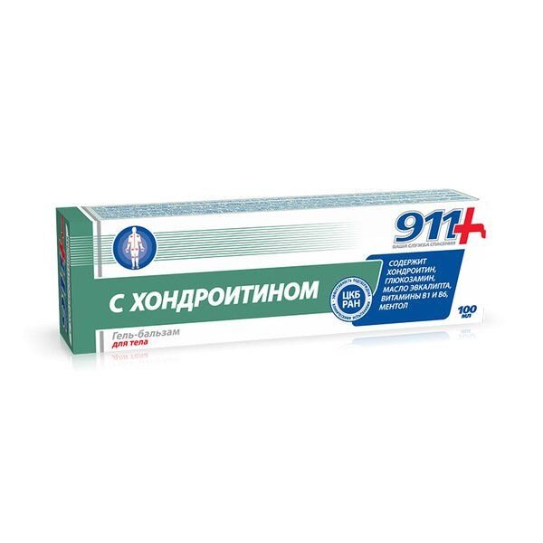 Хондроитин 911 гель-бальзам для тела 100 мл