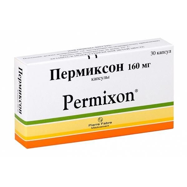 Пермиксон капсулы 160 мг 30 шт.