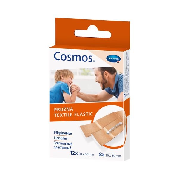 Пластырь Hartmann Cosmos Textile Elastic 2 размера 20 шт.