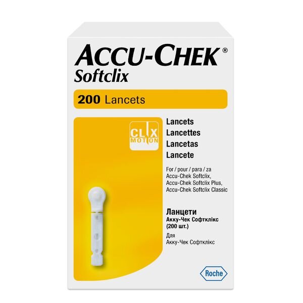 Accu-Chek SoftClix (Акку-Чек СофтКликс) Ланцеты 200 шт.