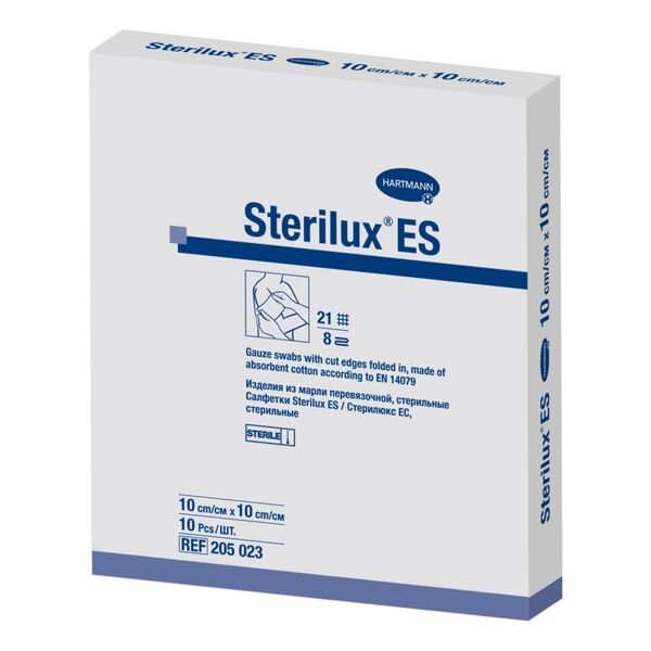 Марлевые салфетки Hartmann Sterilux