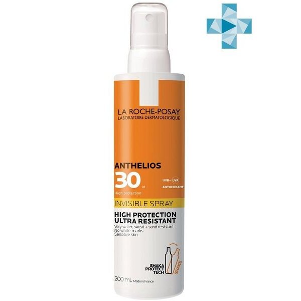 Спрей для лица и тела La Roche-Posay Anthelios SPF 30 200 мл