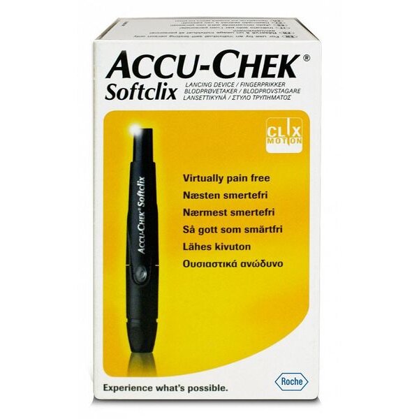 Ручка для прокалывания Accu-Chek Softclix + ланцет 25 шт.