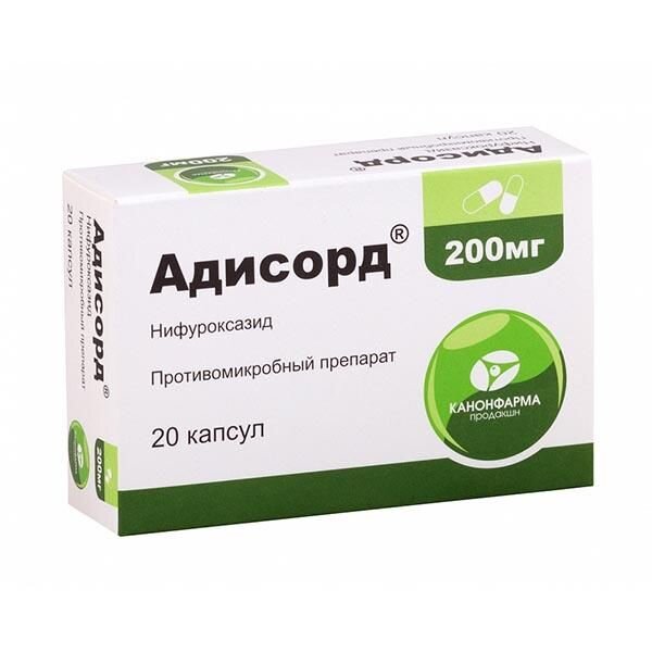 Адисорд капсулы 200 мг 20 шт.