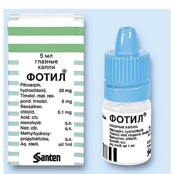 Фотил капли глазные 5 мл