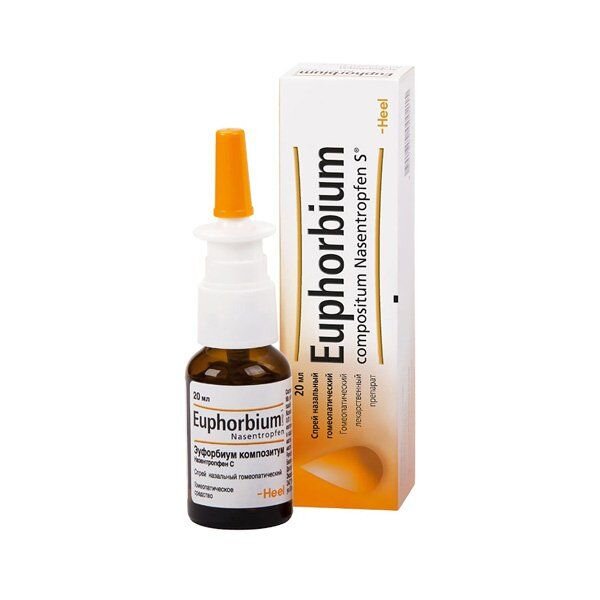Эуфорбиум композитум Назентропфен С спрей назальный 20 мл