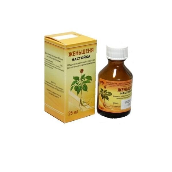 Женьшеня настойка 25 мл