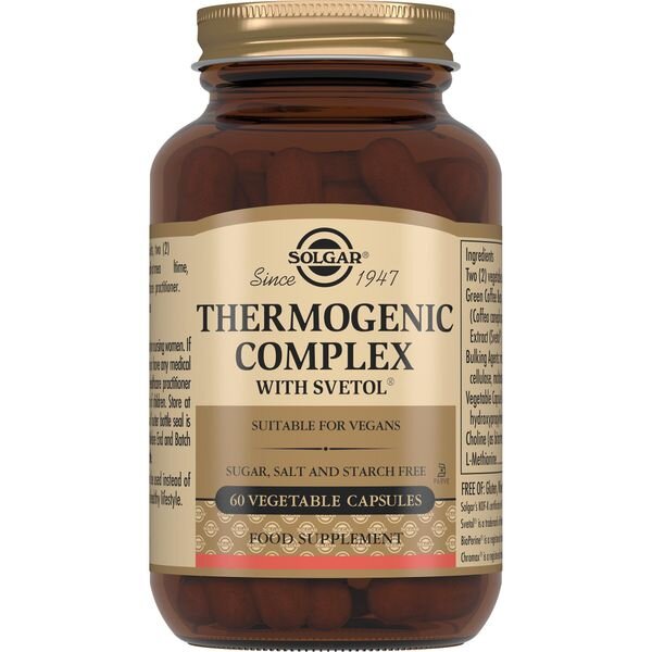 Термогенный комплекс со светолом Solgar капсулы 60 шт.