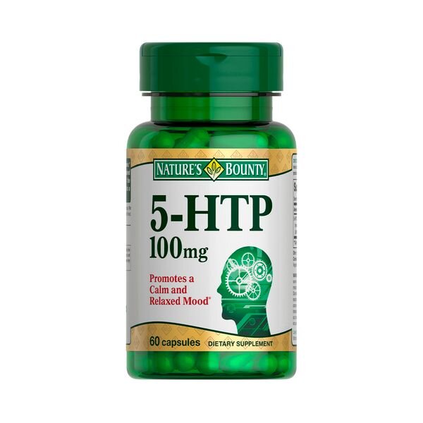 5-гидрокситриптофан (5-HTP) Nature's Bounty 100 мг капсулы 60 шт.