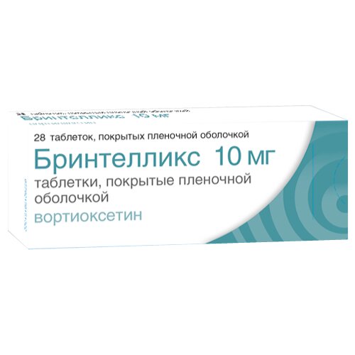 Бринтелликс таблетки 10 мг 28 шт.