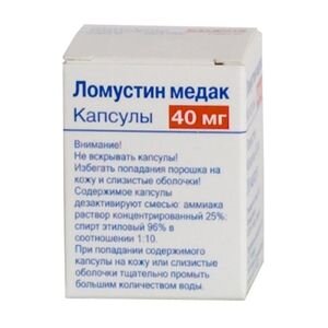 Ломустин Медак капсулы 40 мг 20 шт.