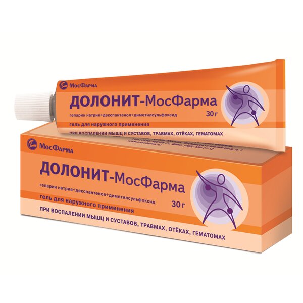 Долонит-МосФарма гель для наружного применения туба 30 г