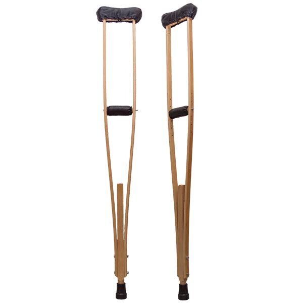 Костыли Аверсус арт.743 опорные деревянные 1200-1424 мм