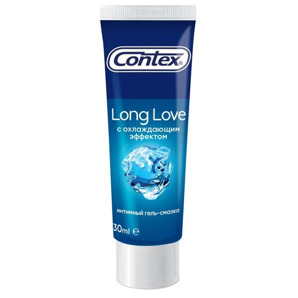 Гель-смазка Contex Long Love охлаждающая 30 мл