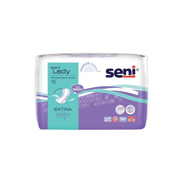 Прокладки урологические Seni Lady Extra 15 шт.