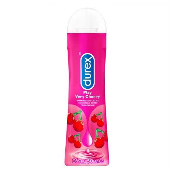 Гель-смазка Дюрекс (Durex) Play Very Cherry с ароматом вишни 50 мл