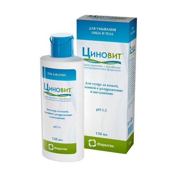 Гель для душа Циновит 150 мл