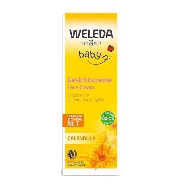 Детский крем для лица Weleda с календулой 50 мл