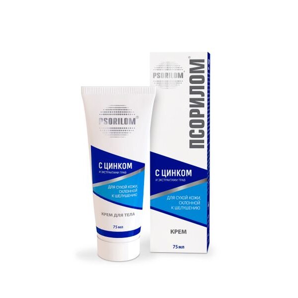 Крем для тела Псорилом с цинком и экстрактами трав 75 мл