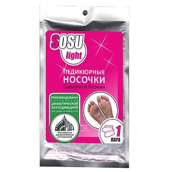 Носочки для педикюра Sosu Light 1 пара