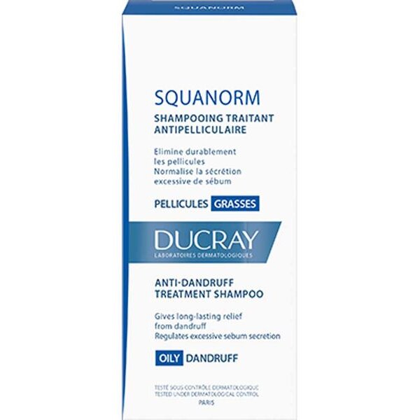 Ducray Squanorm Шампунь от жирной перхоти флакон 200 мл