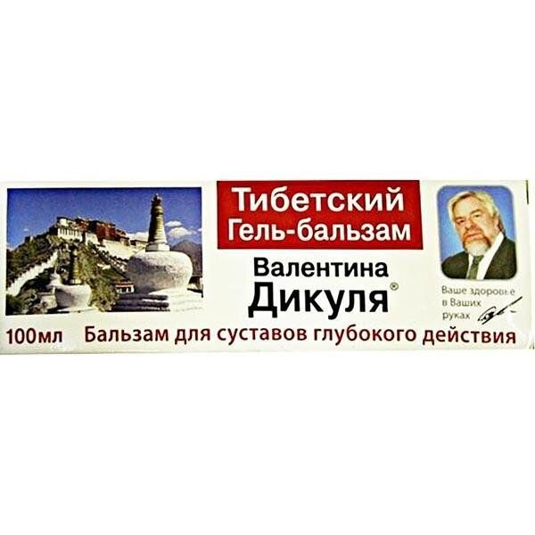 Гель-бальзам Валентина Дикуля тибетский 100 мл