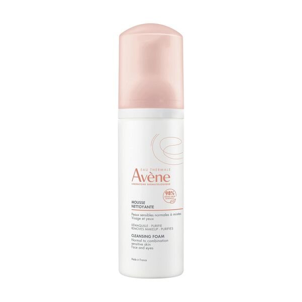 Очищающая пенка Avene для лица и области вокруг глаз 150 мл
