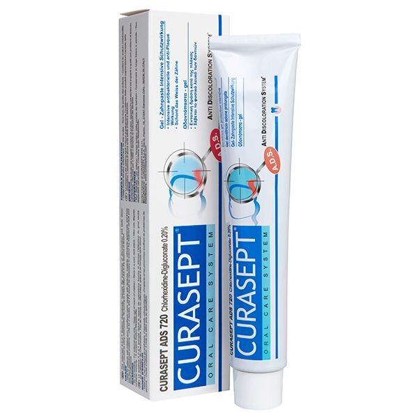 Зубная паста Curaprox 0,20% хлоргексидина гелеобразная 75 мл