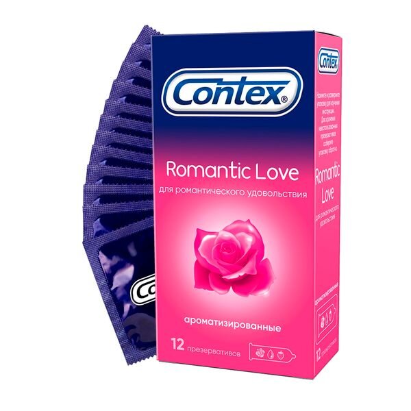 Презервативы Контекс (Contex) Romantic Love 12 шт.