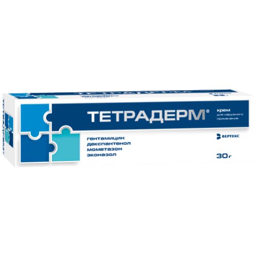 Тетрадерм крем для наружного применения 30 г