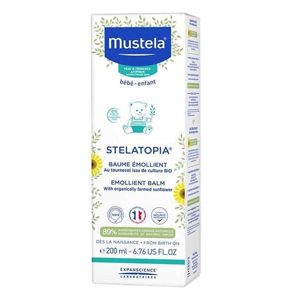 Бальзам для тела Mustela Stelatopia Bebe восстанавливающий 200 мл