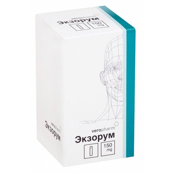 Экзорум лиофилизат для приготовления раствора для инфузий 150 мг 1 шт.