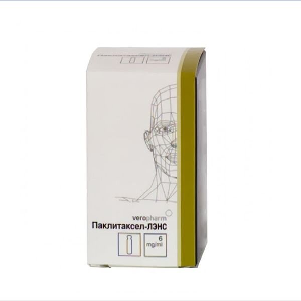 Паклитаксел-Лэнс концентрат для приготовления раствора для инфузий 6 мг/мл 5 мл