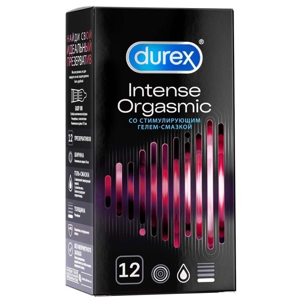 Презервативы Durex Intense Orgasmic 12 шт.