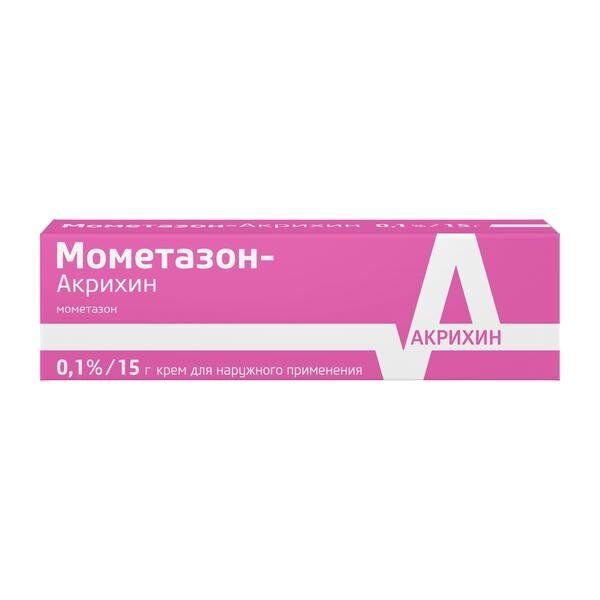 Мометазон Акрихин крем 0,1% 15 г туба 1 шт.
