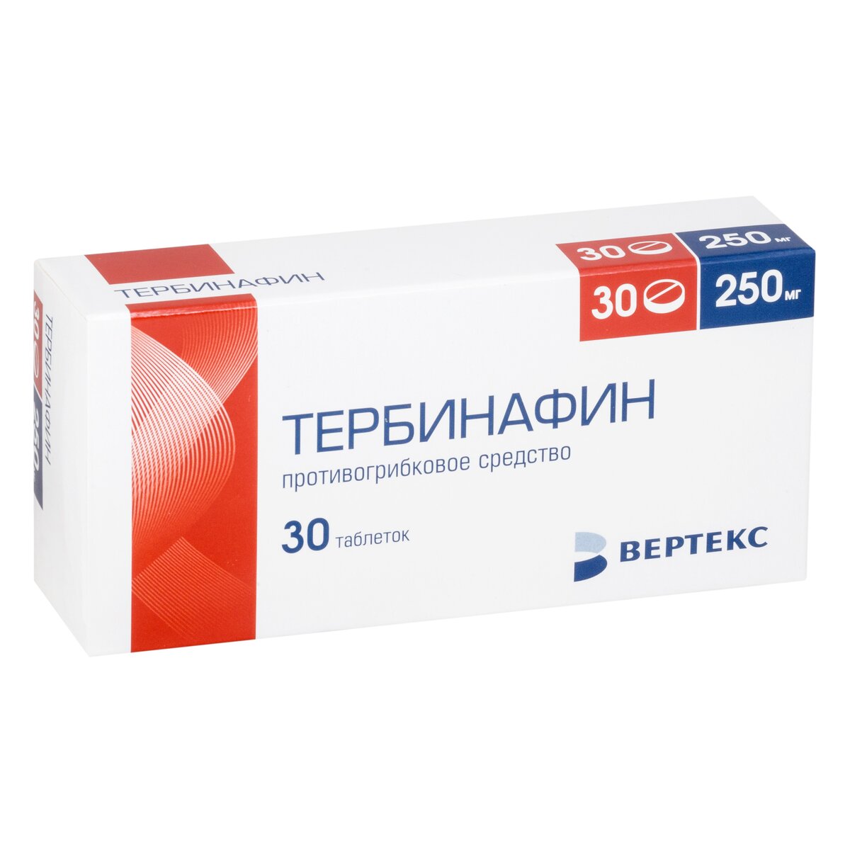 Тербинафин-Вертекс таблетки 250 мг 30 шт.