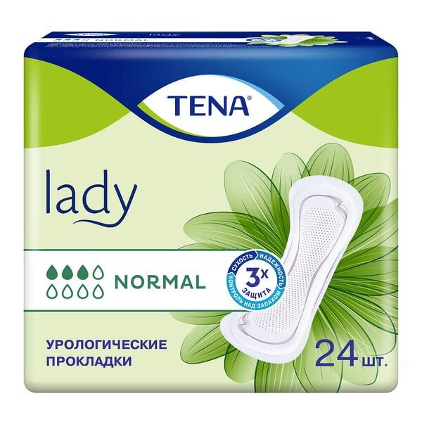 Прокладки урологические Тена (TENA) Lady Normal 24 шт.