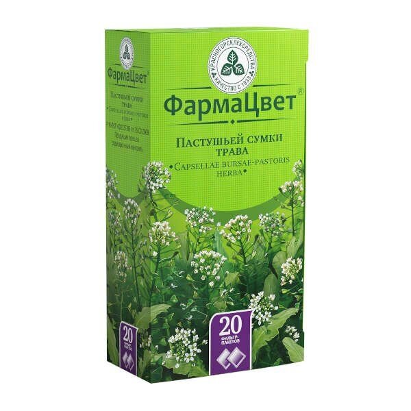 Пастушьей сумки трава фильтр-пакеты 1,5 г 20 шт.