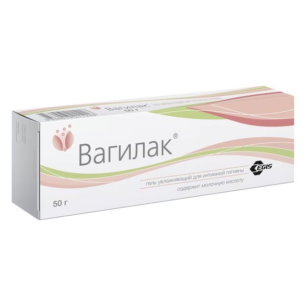 Вагилак гель для интимной гигиены увлажняющий с аппликатором 50 г