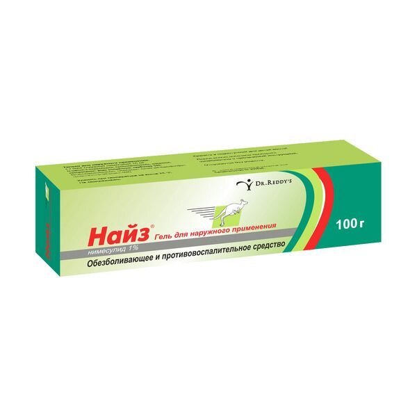 Найз гель для наружного применения 1% 100 г