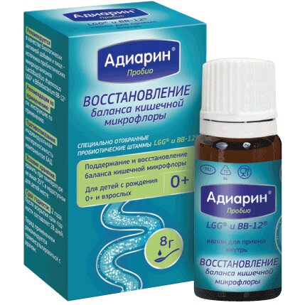 Адиарин Пробио капли для приема внутрь 8 мл