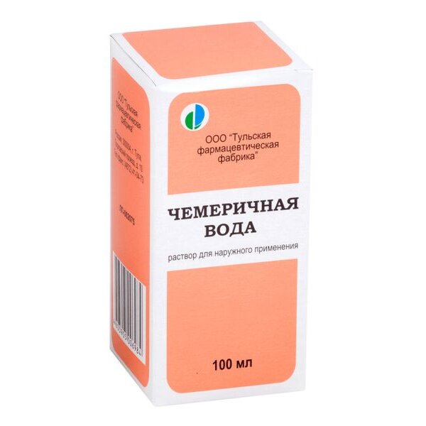 Чемеричная вода раствор для наружного применения 100 мл