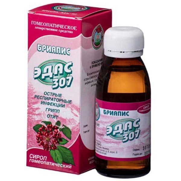 Бриапис Эдас-307 сироп 100 мл