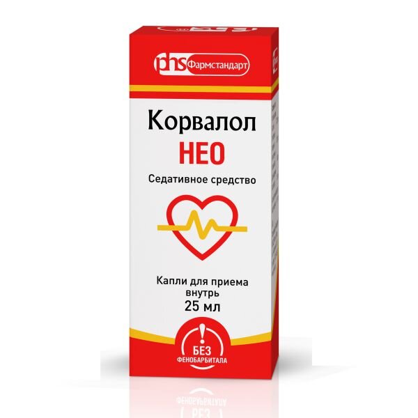 Корвалол Нео капли для приема внутрь 25 мл