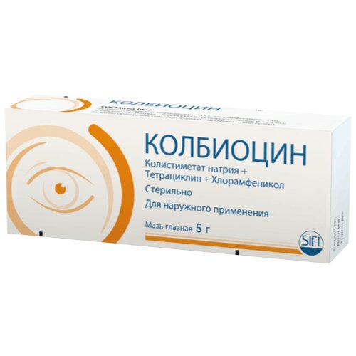 Колбиоцин мазь глазная 5 г