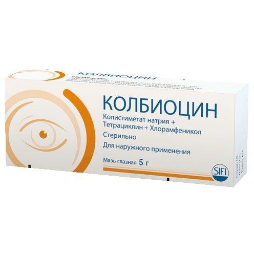 Колбиоцин мазь глазная 5 г